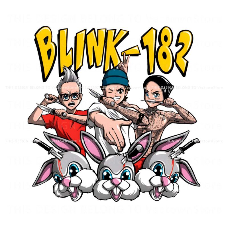 blink-182-throwing-knives-rabbit-png