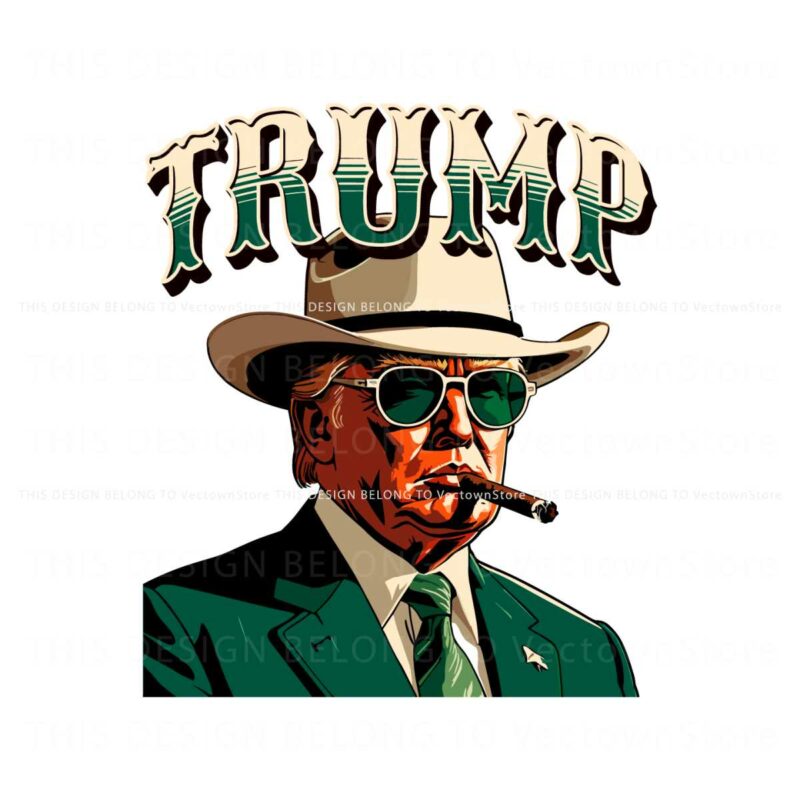 trump-cowboy-western-smoking-svg