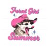feral-girl-summer-funny-raccoon-meme-png