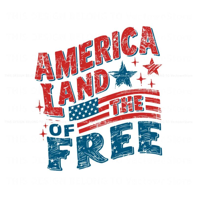 america-land-of-the-free-usa-flag-svg