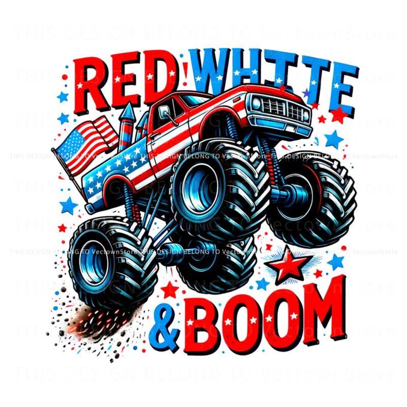 monster-truck-red-white-and-boom-png