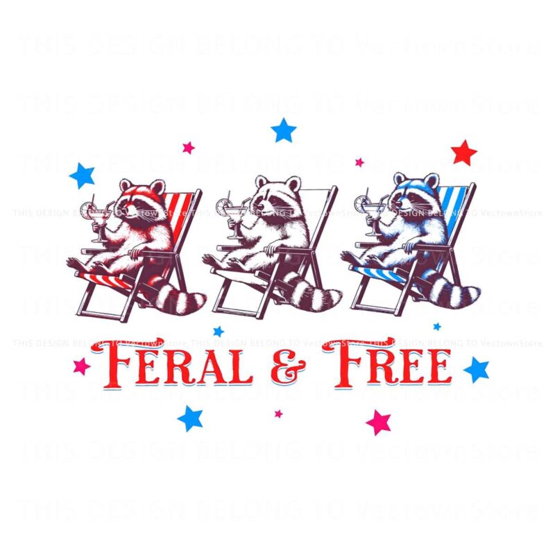 retro-raccoon-feral-and-free-4th-of-july-png
