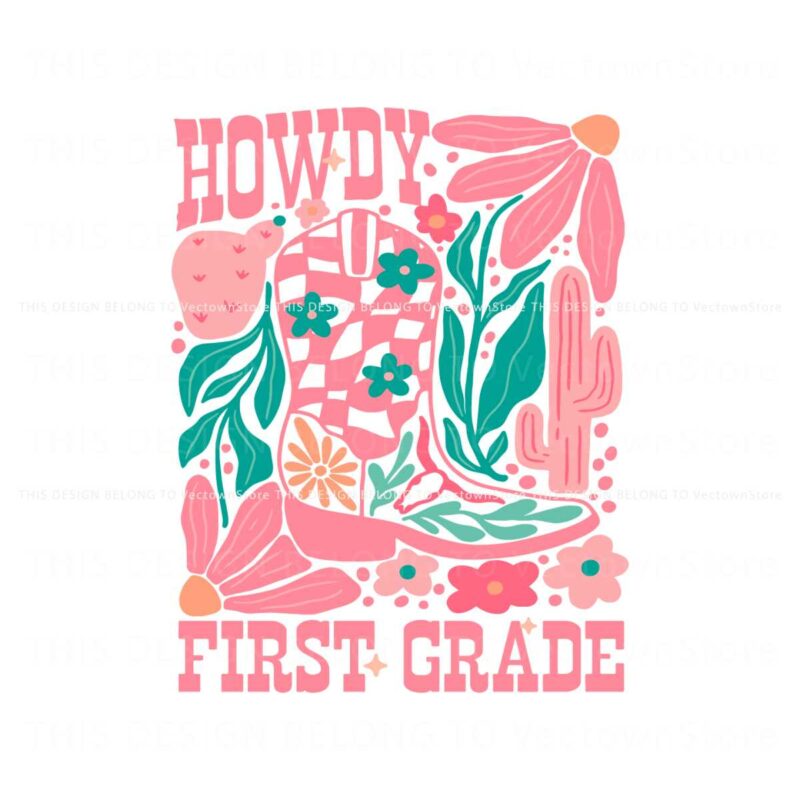 groovy-howdy-first-grade-cowboy-teacher-svg