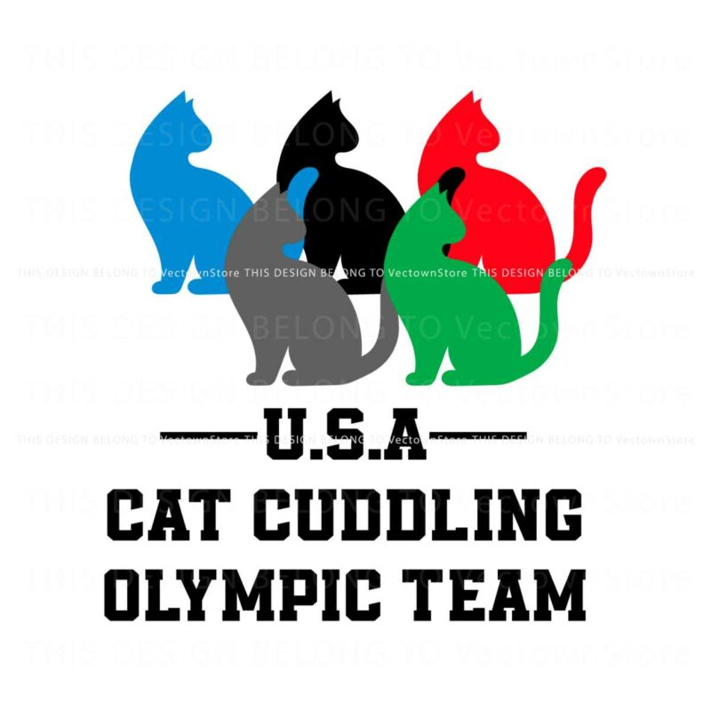usa-cat-cuddling-olympic-team-svg