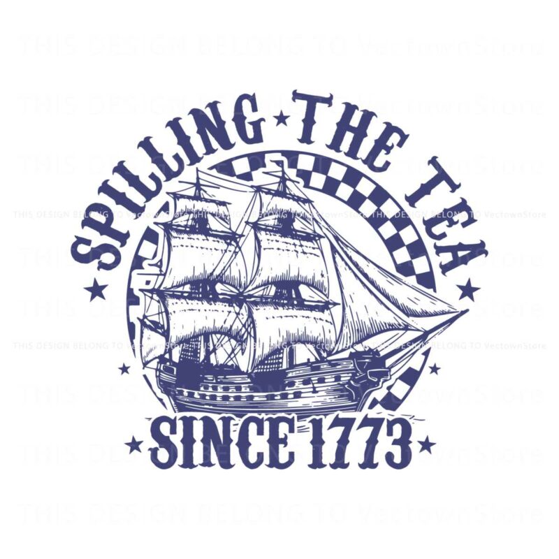 retro-spilling-the-tea-since-1773-svg