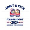 funny-janet-and-rita-for-president-2024-election-svg