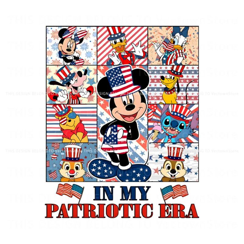 in-my-patriotic-era-mickey-and-friends-png
