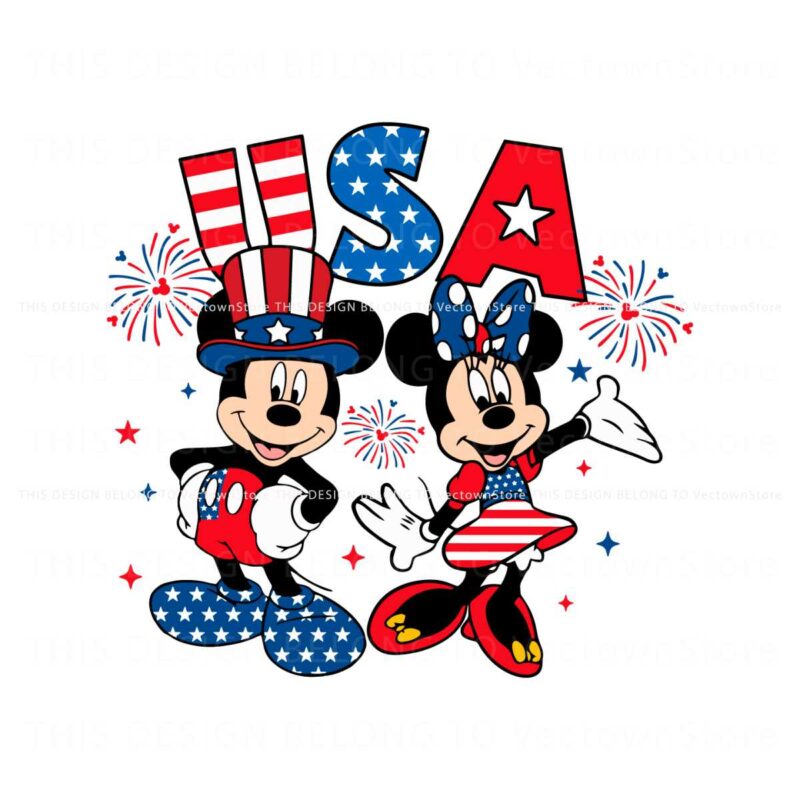 usa-mickey-minnie-independence-day-svg