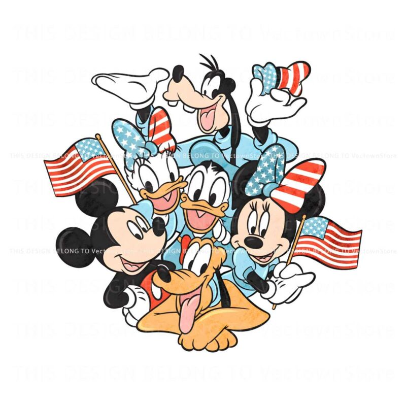 disney-mickey-and-friends-4th-of-july-png