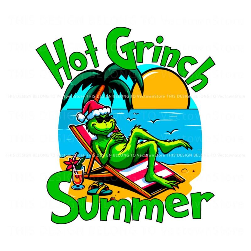 retro-hot-grinch-summer-summer-vaccay-png