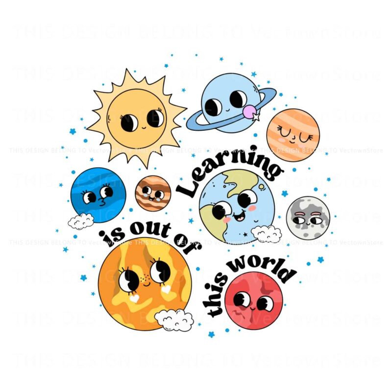 solar-system-teacher-learning-is-out-of-this-world-svg