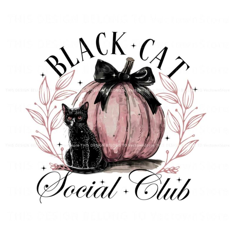 coquette-black-cat-social-club-pumpkin-png
