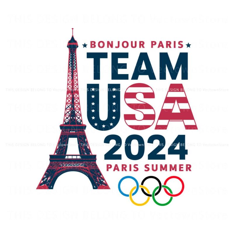 team-usa-2024-paris-summer-svg