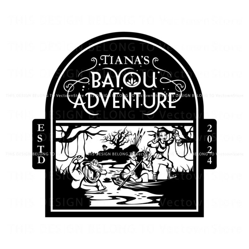 tianas-bayou-adventure-estd-2024-svg