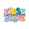 checkered-first-grade-first-day-of-school-svg