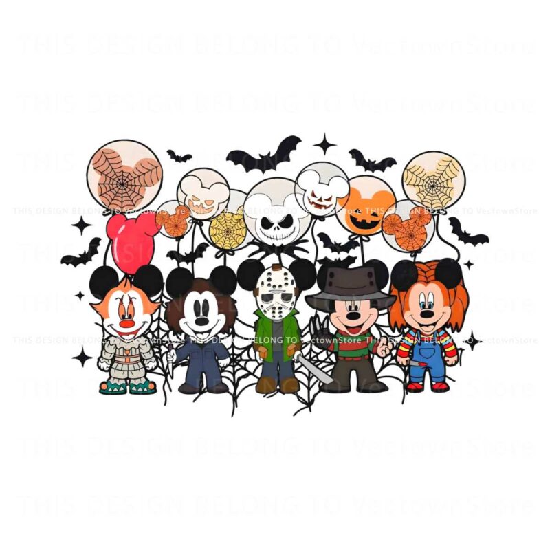 mickey-mouse-balloons-horror-characters-png