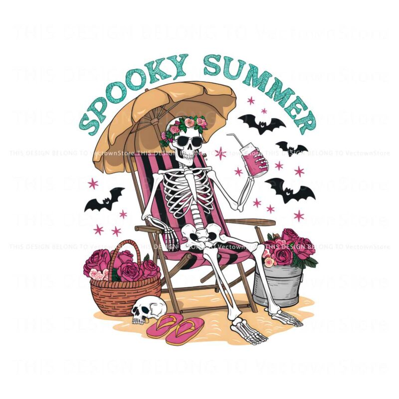 spooky-summer-skeleton-beach-vibes-png
