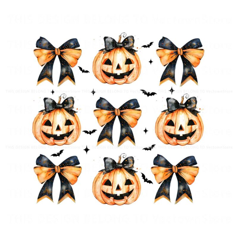 halloween-pumpkin-coquette-bow-spooky-season-png