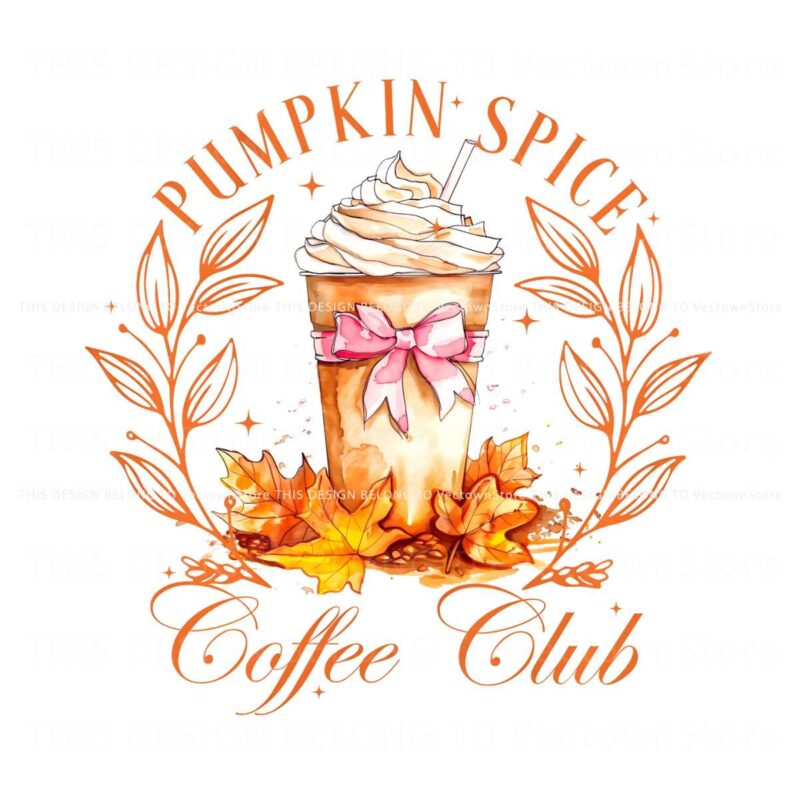 pumpkin-spice-coffee-club-autumn-png