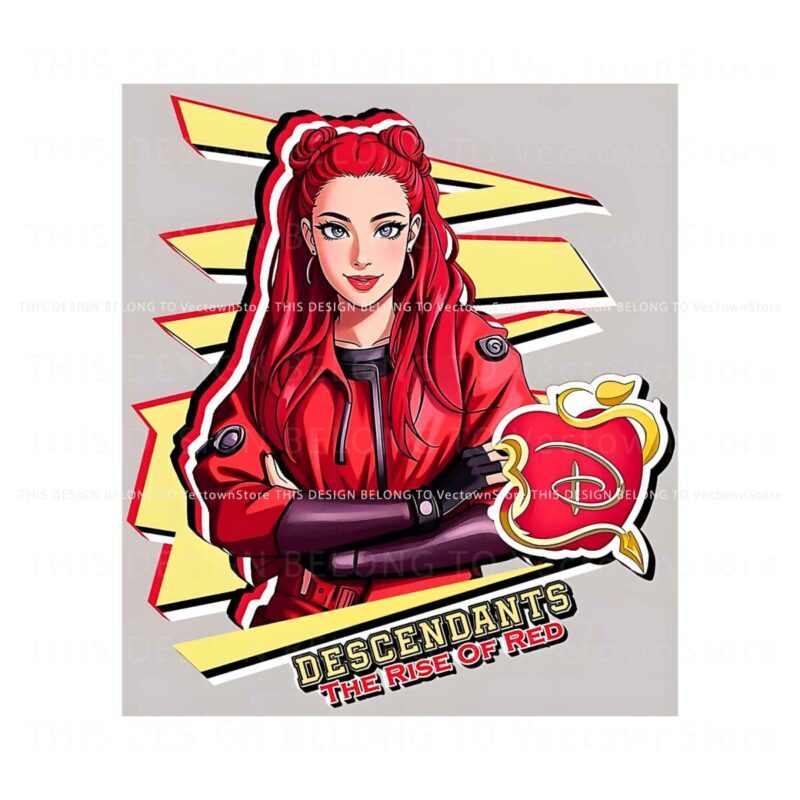 descendants-4-the-rise-of-red-kylie-cantrall-comics-png