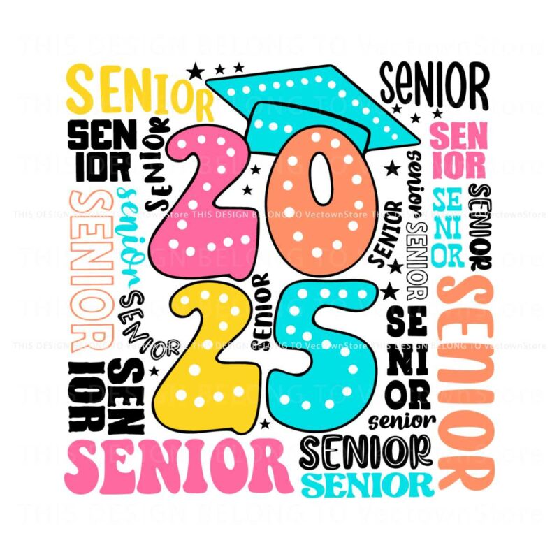 groovy-senior-2025-graduation-school-vibes-svg
