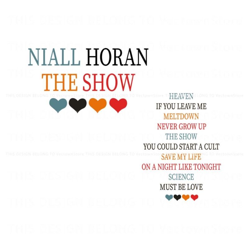 niall-horan-the-show-list-of-songs-svg