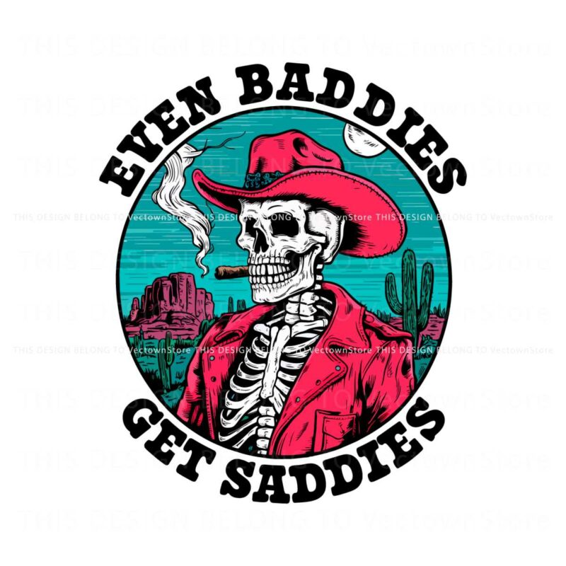 western-skeleton-even-baddies-get-saddies-png