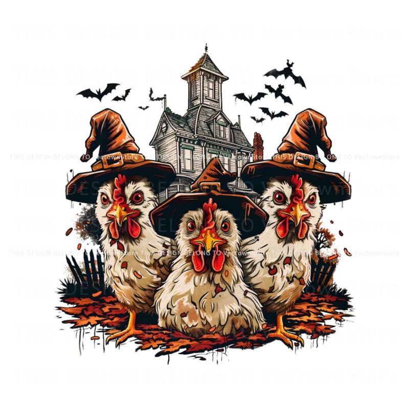 retro-halloween-chickens-witches-vibes-png