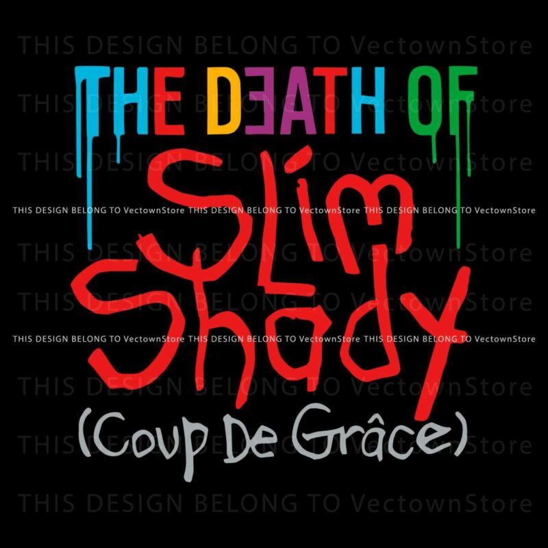 the-death-of-slim-shady-album-eminem-svg