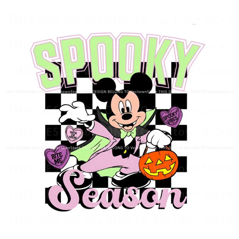 checkered-mickey-mouse-halloween-witch-vibes-png