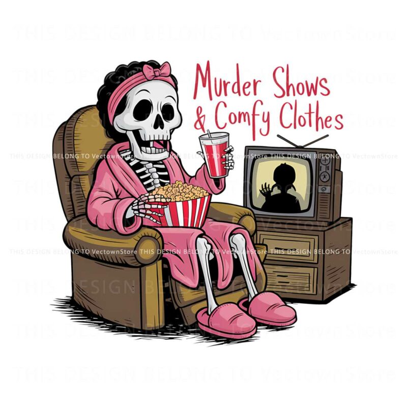 murder-shows-and-comfy-clothes-true-crime-png