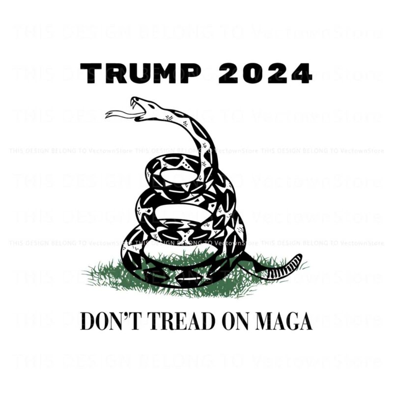 trump-2024-dont-tread-on-maga-snake-rattlesnake-svg