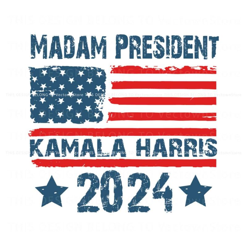 madam-president-kamala-harris-2024-us-flag-svg