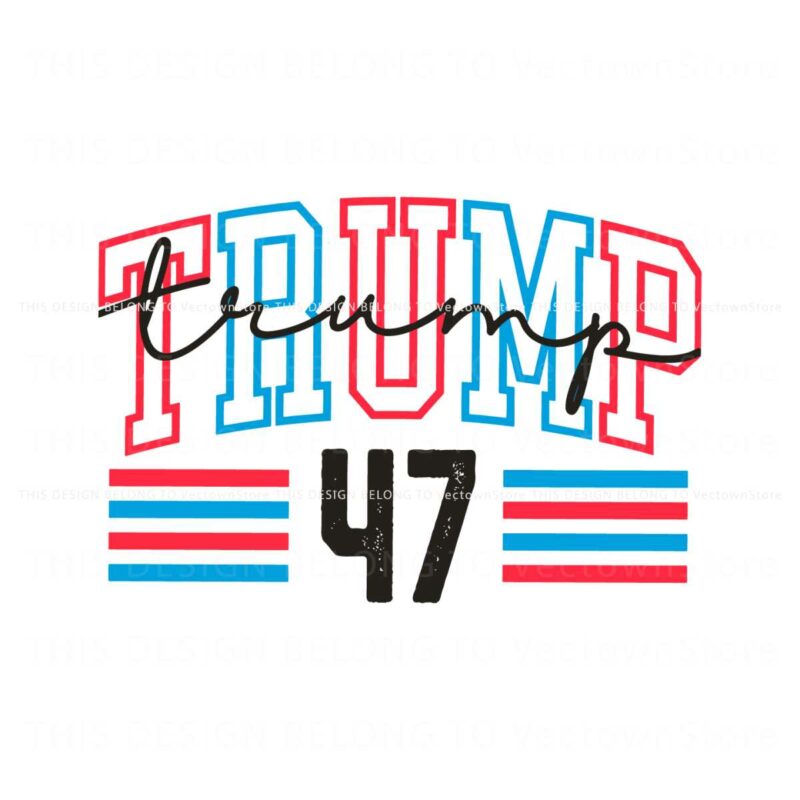 political-trump-47-presidential-election-svg