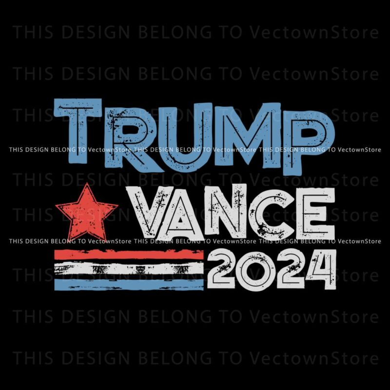 retro-trump-vance-2024-political-svg