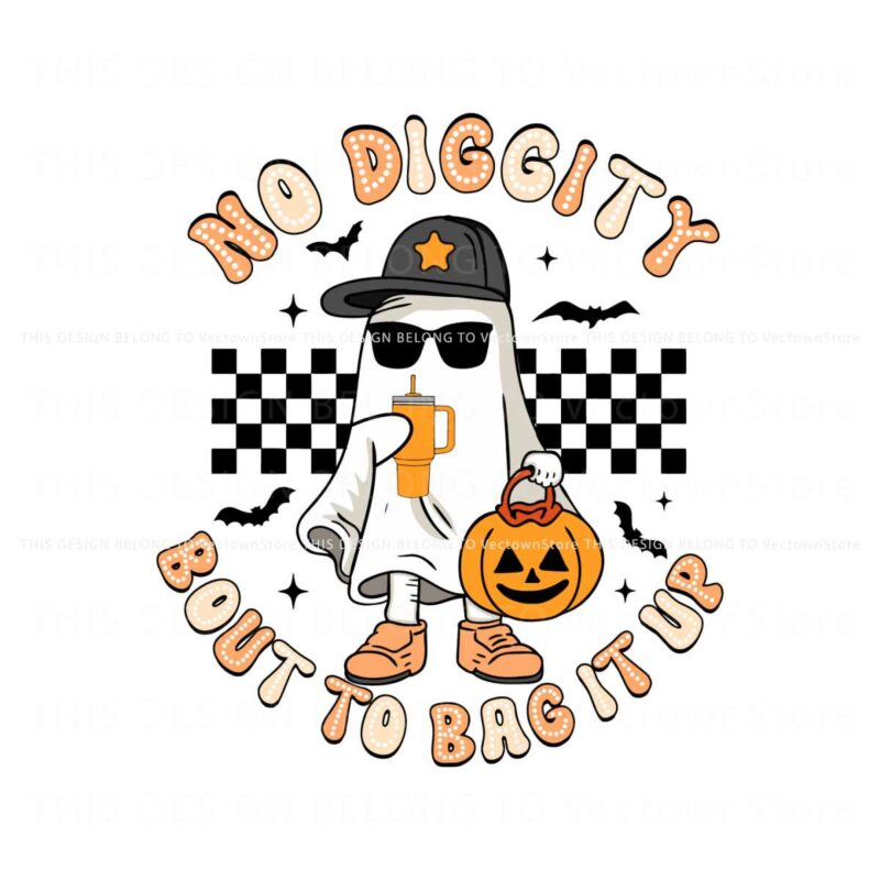 checkered-no-diggity-bout-to-bag-it-up-svg
