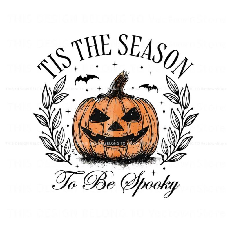 pumpkin-tis-the-season-to-be-spooky-png