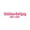 childless-cat-lady-and-i-vote-svg