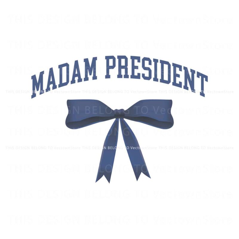 madam-president-ribbon-bow-svg