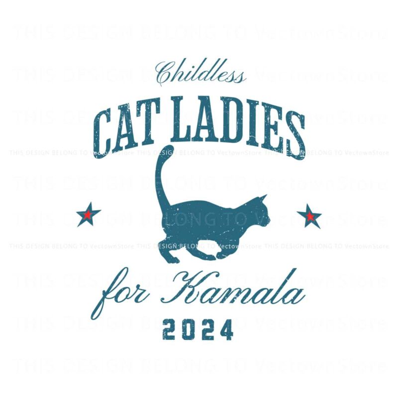 childless-cat-ladies-for-kamala-2024-svg