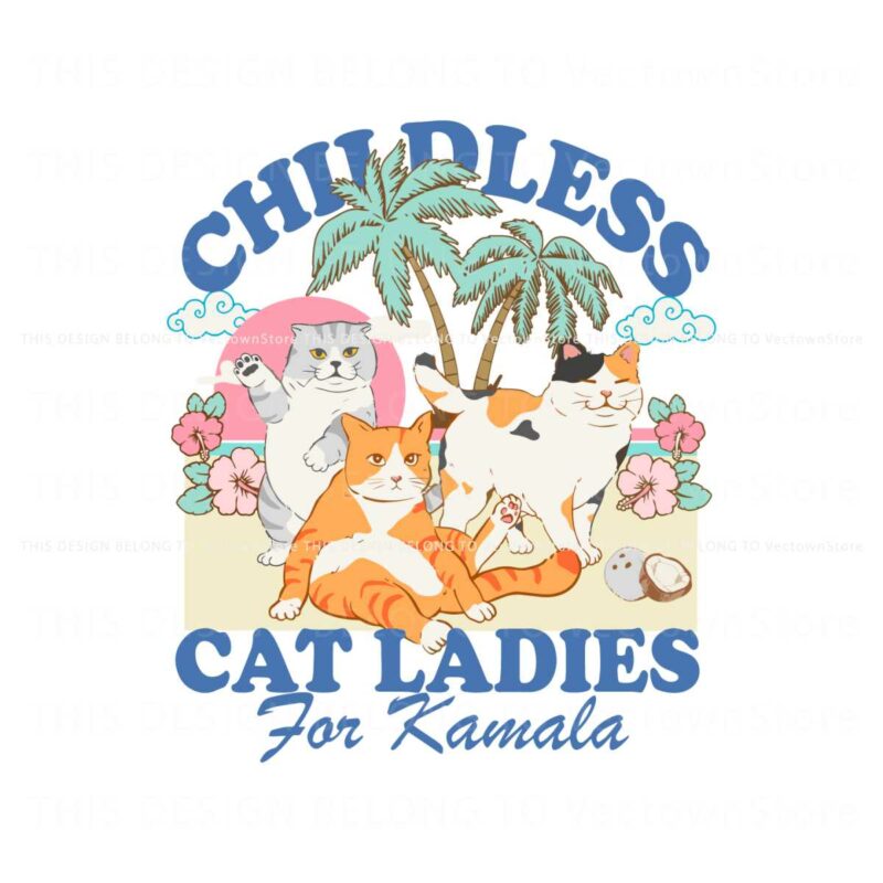 cute-childless-cat-lady-for-camala-coconut-tree-svg