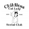 childless-cat-lady-social-club-vote-blue-svg