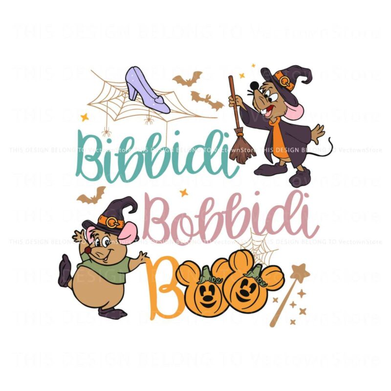 cinderella-bibbidi-bobbidi-boo-halloween-svg