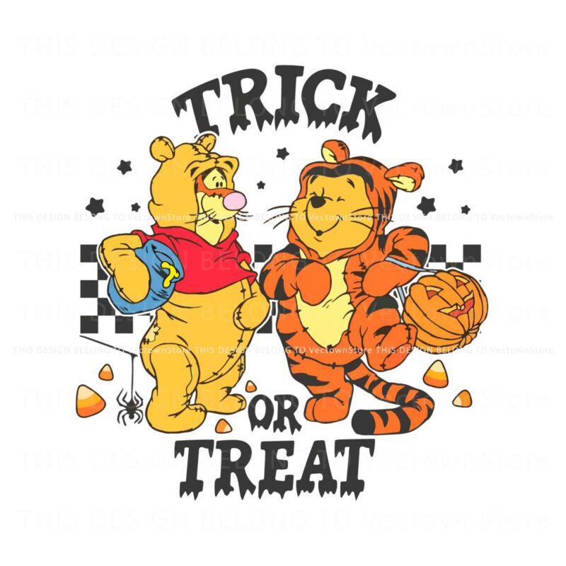 retro-trick-or-treat-pooh-and-tigger-png