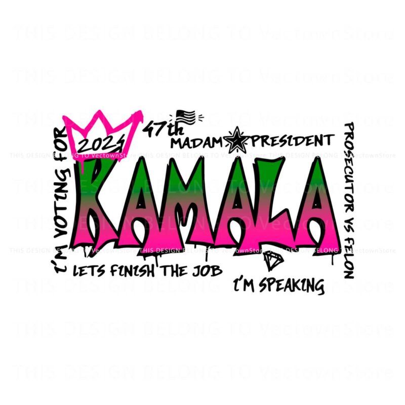 madam-president-kamala-harris-2024-svg