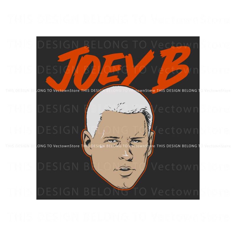 joe-burrow-joey-b-blond-nfl-player-svg