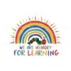 we-are-hungry-for-learning-png