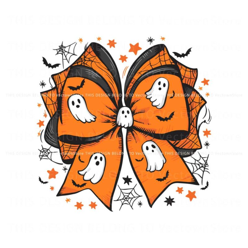 coquette-halloween-bow-bat-and-ghost-svg