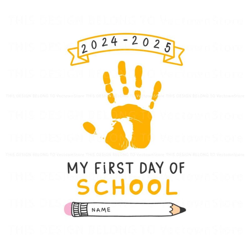 first-day-of-school-2024-2025-memory-keepsake-svg