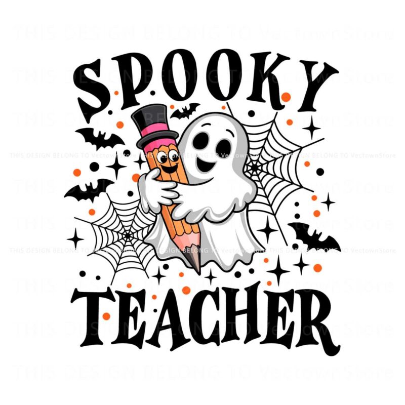 spooky-teacher-ghost-pencil-halloween-school-svg